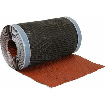 ERGO Hřebenový a nárožní pás CELOHLINÍKOVÝ – šíře 240 mm cihlově červená - pro Bobrovku