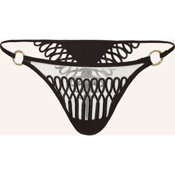 Kalhotky Livy Dámské Kalhotky String Jazz, černá, 40