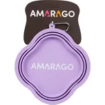 Amarago silikonová skládací miska 1000ml fialová