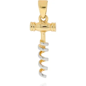 Přívěsek Přívěsek zlatá vývrtka