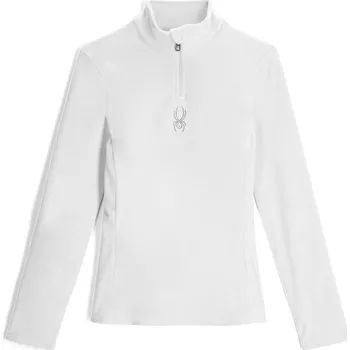 Dámská mikina Spyder SHIMMER BUG 1/2 ZIP WHITE dámská lyžařská mikina XL