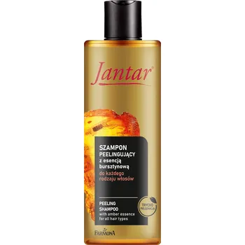 Šampon Jantar peelingový šampon s jantarovou esencí na vlasy, 300 ml