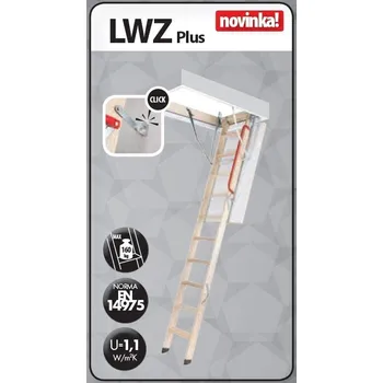 Půdní schody FAKRO Půdní schody 280 LWZ Plus 60x120 cm