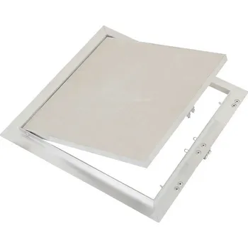 Revizní dvířka Revizní dvířka KLASIK do SDK konstrukcí 300/300/12,5 GKB se zámkem CZ (pérko)