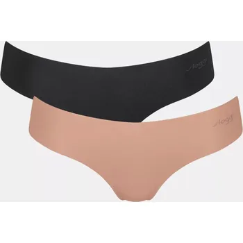 Kalhotky Kalhotky sloggi ZERO Microfibre 2.0 Hipstring C2P M004 000 M004 hnědá M