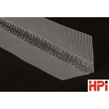 Stavební materiál HPI Rohová lišta s tkaninou AL 10/10cm délka 2m