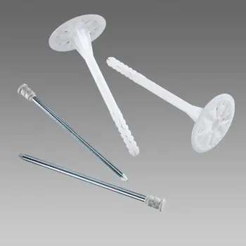 Hmoždinka DEN BRAVEN Talířová hmoždinka XPM 10 s kovovým trnem, natloukací, dlouhý rozpon 220mm