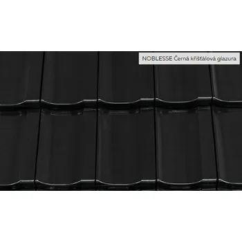 pálená krytina CREATON Cantus Taška základní 1/1 "NOBLESSE" křišťálově černá glazura