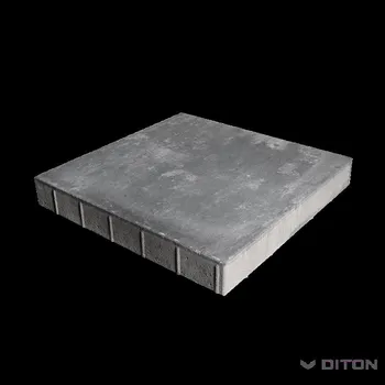 Stavební materiál DITON Velkoformátová dlažba MONACO II. 60/60/8cm bazalt - reliéfní
