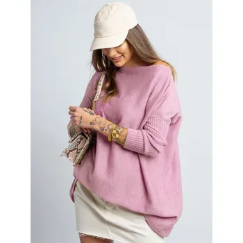 Dámský svetr Oversize dámský svetr LAZARRO candy, VELIKOST L/XL