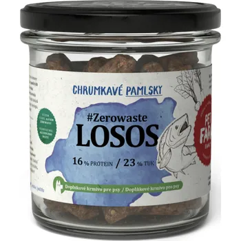 Pamlsek pro psa Pet Farm Family Pet Farm Sušenky ZeroWaste Losos, 110 g