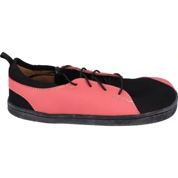 Dívčí tenisky Barefoot tenisky Pegres BF53 - lososové 25