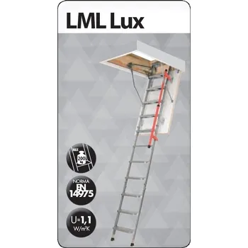 Půdní schody FAKRO Půdní schody 305 LML Lux 86x130 cm
