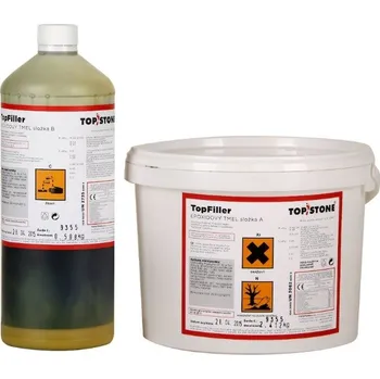 Tmel TOPSTONE TopFiller exteriér/interiér - epoxidový tmel 3kg<br/>