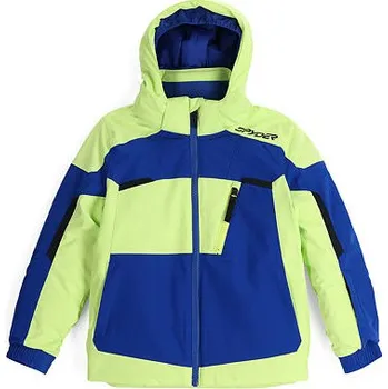Spyder LEADER LIME ICE dětská lyžařská bunda 7