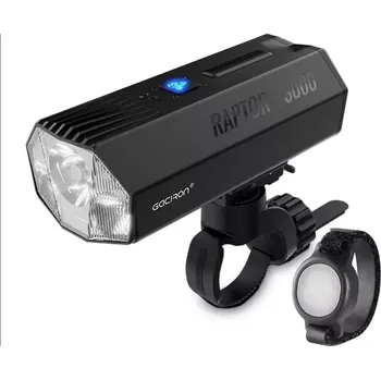 Cyklosvítilna Gaciron Světlo přední RAPTOR-3000 BT Powerbank