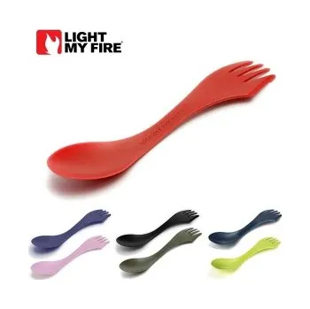 Cestovní polštářek Light My Fire Spork XL - kombinace lžičky, vidličky a nože Barva: Černá Light My Fire Spork XL