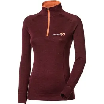 MB TRZZ dámský termo rolák s krátkým zipem švestka/meruňka XS