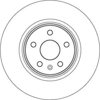 Brzdový kotouč Brzdový kotouč TRW DF6585S