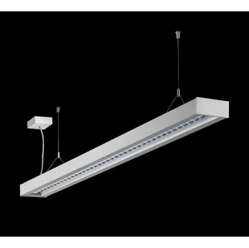 HALLA Závěsné svítidlo ZULI bílé 1135x125x50mm 43W 4000K 5720lm (121-501M-20GGE/840, W) - HALLA HAL 121-501M-20GGE/840, W