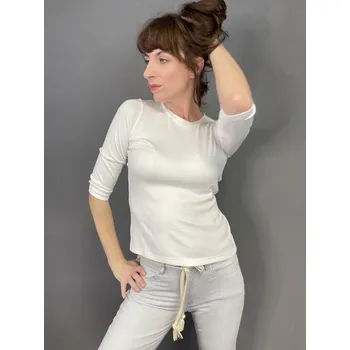 Tričko So Comfy Solo krémové s 3/4 rukávem Velikost: 38