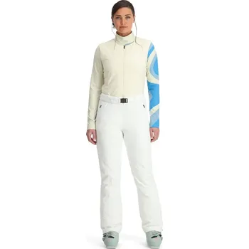 Snowboardové kalhoty Spyder ON PISTE BIB WHITE dámské lyžařské kalhoty 4