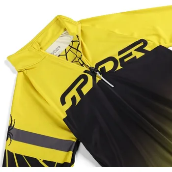 Chlapecká mikina Spyder INCLINE 1/2 ZIP ACID YELLOW chlapecká lyžařský top L