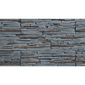 Obklad STEGU® Sádrový obklad VENEZIA 4 - GRAPHITE