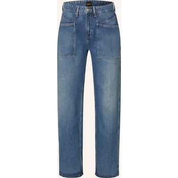 Dámské džíny Boss Dámské Straight Džíny Soft, 410 navy, 38