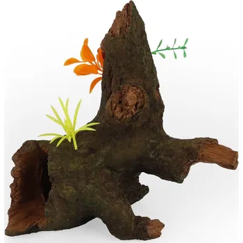 Dekorace do akvária Akvarijní dekorace - kmen stromu s dekorací