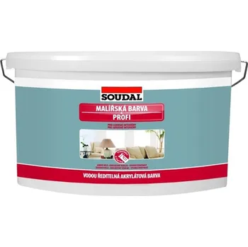 barva na zeď SOUDAL Malířská barva Profi 7,5kg