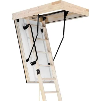Půdní schody OMAN Půdní schody LONG EI45 PROTIPOŽÁRNÍ rozměr 120*70cm - výška stropu do 310cm