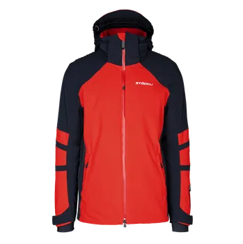 STÖCKLI Pánská lyžařská bunda RACE, červená, černá 2022/23 - 48, S