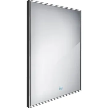 Nástěnné svítidlo NIMCO LED osvětlené zrcadlo 600x800 s dotykovým senzorem 2700-6000K černé - NIMCO NIM ZPC 13002V-90