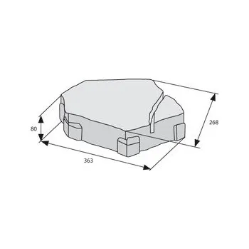 Káva BEST SOLITERA výška 80mm colormix arabica STANDARD