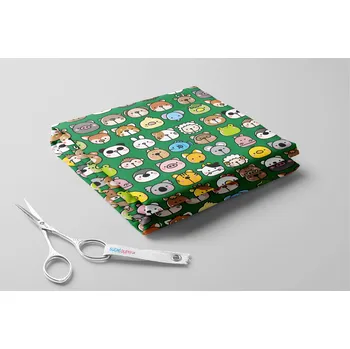 Kočárkovina, Barevná zvířátka Barva: Zelená