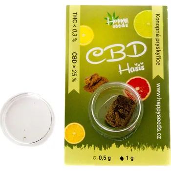 CBD CBD Hašiš Lemon OG - (CBD 25 %) od Happy seeds Váha: 0,5 g