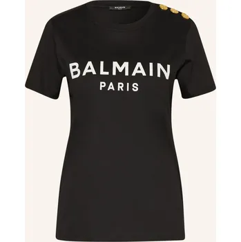 Balmain Dámské Tričko, černá / bílá, 34