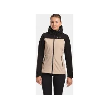 Dámská bunda Kilpi RAVIA-W béžová WL0129KI 44; Hnědá bunda + DÁREK DLE VÝBĚRU!