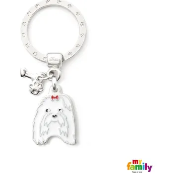 psí známka My Family Známka Colors - maltézák