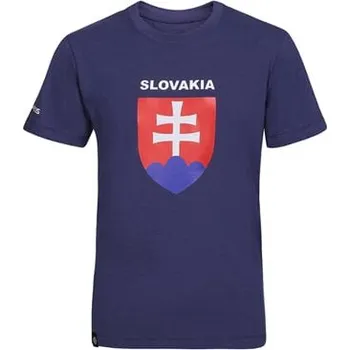 Chlapecké tričko SK T-SHIRT JR NAVY juniorské triko s bambusem tm.modrá 152/158