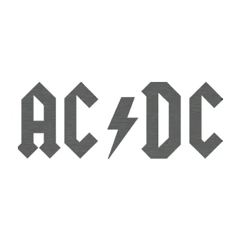 Samolepicí dekorace na vozidlo ACDC (AC/DC) (62 - škrábaný titan) SAMOLEPKA NA AUTO, NÁLEPKA, FÓLIE, POLEP, TUNING, VLASTNÍ TEXT, TISK, AUTOSAMOLEPKY.cz, POLEPY, OBRÁZEK, LOGO, 3D STICKERS