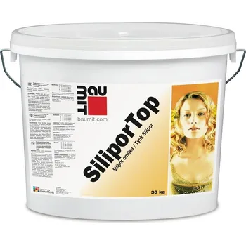 Omítka BAUMIT SiliporTop rýhovaná struktura 3mm 25kg