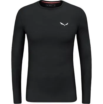 triko Salewa Cristallo Warm Amr L/S Tee, black out - vel. L 116401