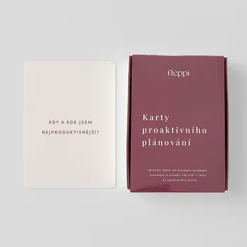 Osobní rozvoj Fleppi Karty proaktivního plánování