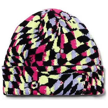 Čepice Spyder CHECK FLORAL MULTI dívčí zimní čepice