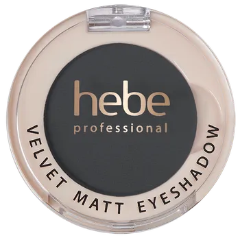 Přípravek na oči Hebe Professional Velvet Matt matné oční stíny 61 black, 1,3 g