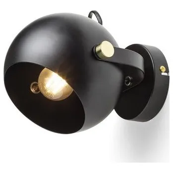 Bodové svítidlo RED - DESIGN RENDL AGNETA přisazená černá 230V E27 40W - RED - DESIGN RENDL RED R13894