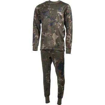 Rybářské oblečení Nash Termo set ZT Base Layer Set Camo vel. M