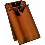 TONDACH SENSATON 11 (Samba 11) taška podhřebenová okrajová levá hnědá engoba